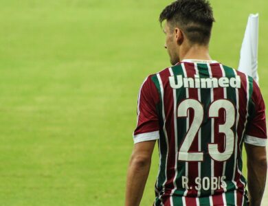 O atacante Rafael Sobis, campeão da Libertadores pelo Inter em 2006 e 2010, em jogo de 2013.